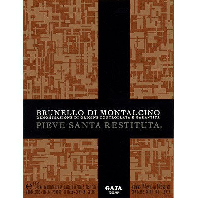 Gaja Pieve Santa Restituta Brunello di Montalcino 2010 (6x75cl)