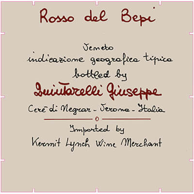Quintarelli Rosso del Bepi 2014 (1x150cl)
