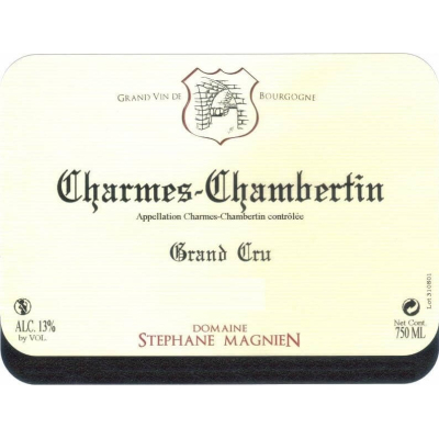 Stephane Magnien Charmes-Chambertin Grand Cru 2017 (3x150cl)