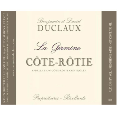 Duclaux Cote Rotie 1999 (12x75cl)
