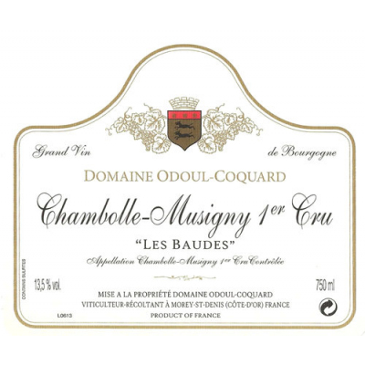 Odoul Coquard Chambolle-Musigny 1er Cru Baudes 2020 (6x75cl)