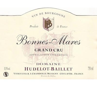 Hudelot-Baillet Bonnes-Mares Grand Cru 2023 (3x75cl)