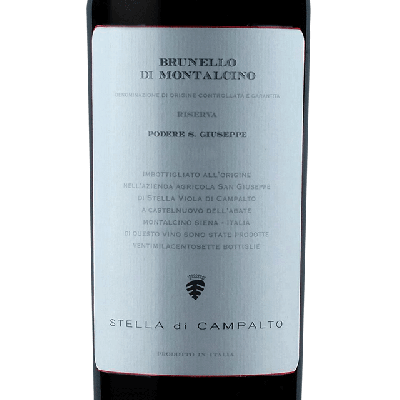San Giuseppe Brunello di Montalcino Stella Campalto 2018 (1x300cl)