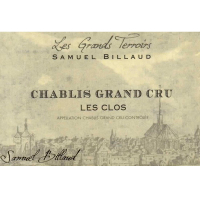 Samuel Billaud Chablis Les Clos Grand Cru 2022 (6x75cl)