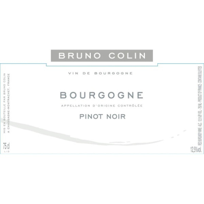 Bruno Colin Bourgogne Pinot Noir 2018 (3x150cl)