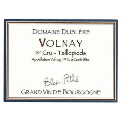 Dublere Volnay 1er Cru Taillepieds 2010 (6x75cl)