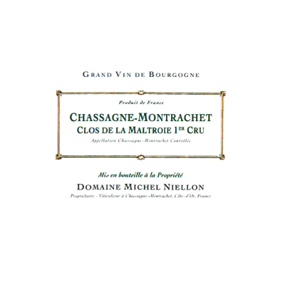 Michel Niellon Chassagne-Montrachet 1er Cru Clos de la Maltroie Rouge 2018 (12x75cl)