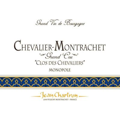Jean Chartron Chevalier-Montrachet Clos des Chevaliers Grand Cru 2017 (12x75cl)