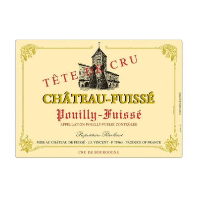 Chateau Fuisse Pouilly-Fuisse Tete de Cru 2019 (6x75cl)