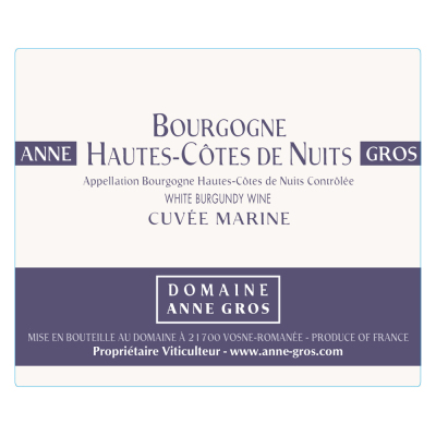 Anne Gros Hautes-Cotes-de-Nuits Cuvee Marine 2019 (6x75cl)