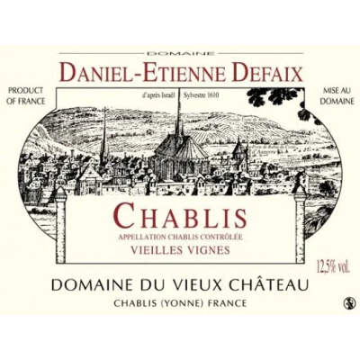 Daniel Etienne Defaix Chablis Vv 2022 (12x75cl)