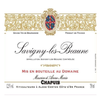 Chapuis Savigny-Les-Beaune 2022 (6x75cl)