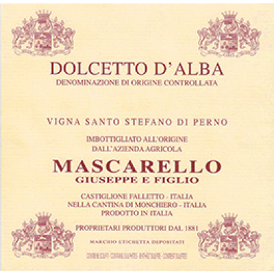 Giuseppe Mascarello Dolcetto d'Alba 2020 (12x75cl)