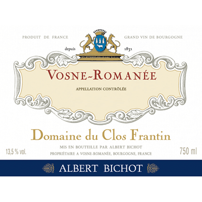 Clos Frantin (Albert Bichot) Vosne-Romanee 2022 (6x75cl)