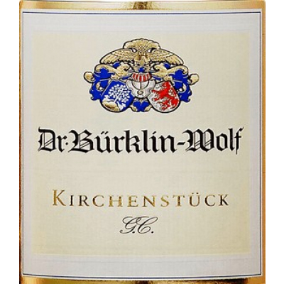 Burklin Wolf Forster Kirchenstuck Riesling GC 2015 (1x75cl)