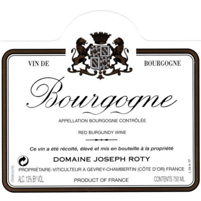 Joseph Roty Bourgogne Rouge 2022 (12x75cl)