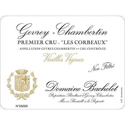 Denis Bachelet Gevrey-Chambertin 1er Cru Les Corbeaux VV 2016 (3x75cl)