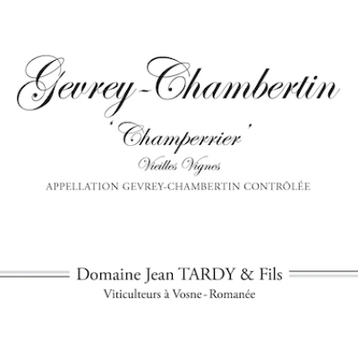 Jean Tardy Gevrey Chambertin Champerrier Vv 2020 (6x75cl)