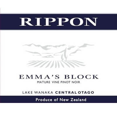 Rippon Emma's Block Pinot Noir 2016 (12x75cl)