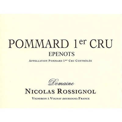 Nicolas Rossignol Pommard 1er Cru Les Epenots 2012 (6x75cl)