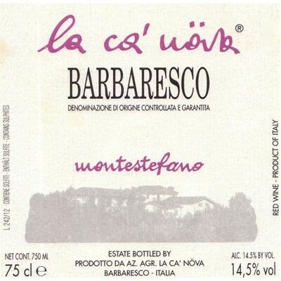 La Ca' Nova Barbaresco Montestefano 2021 (6x75cl)