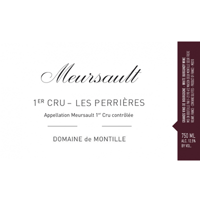 De Montille Meursault 1er Cru Les Perrieres 2022 (12x75cl)
