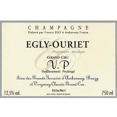 Egly-Ouriet Vieillissement Prolonge Extra Brut Grand Cru NV (6x75cl)