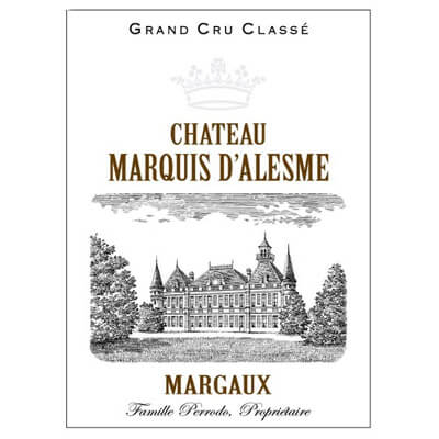 Marquis d'Alesme 2019 (6x150cl)
