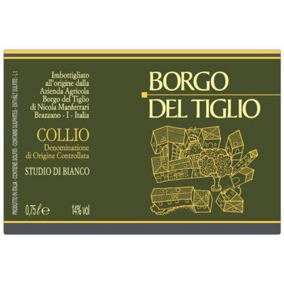 Borgo Tiglio Collio Studio Bianco 2021 (6x75cl)