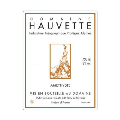 Hauvette Baux Provence Amethyste 2020 (6x75cl)