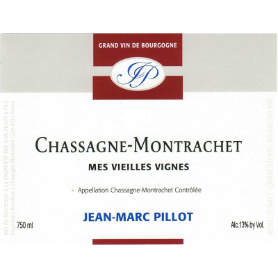 Jean-Marc Pillot Chassagne Montrachet Vv Blanc 2019 (6x75cl)