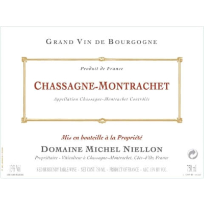 Michel Niellon Chassagne Montrachet Rouge 2020 (12x75cl)