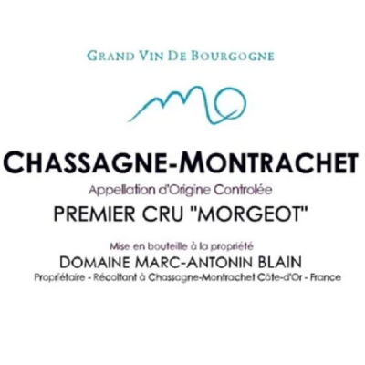Marc-Antonin Blain Chassagne-Montrachet 1er Morgeot Rouge 2022 (6x75cl)