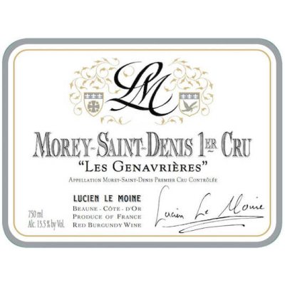 Lucien Le Moine Morey Saint Denis 1er Cru Les Genavrieres 2020 (6x75cl)