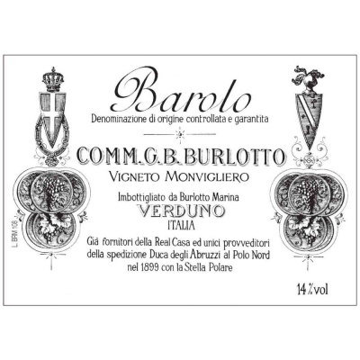 Burlotto Barolo Monvigliero 2010 (1x300cl)