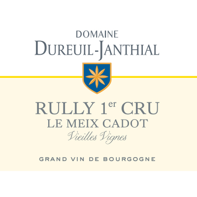 Vincent Dureuil Janthial Rully Le Meix Cadot Vv 2022 (12x75cl)
