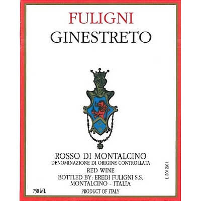 Fuligni Rosso di Montalcino Ginestreto 2019 (6x75cl)