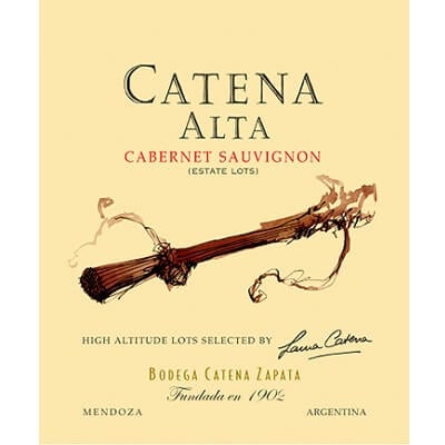 Catena Zapata Catena Alta Cabernet Sauvignon 2015 (6x75cl)