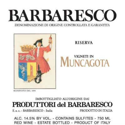 Produttori del Barbaresco Barbaresco Muncagota Riserva 2013 (6x75cl)