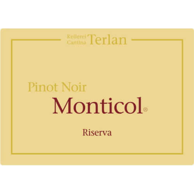 Terlano Pinot Noir Riserva Monticol 2019 (6x75cl)