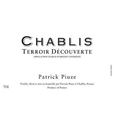 Patrick Piuze Chablis Terroir Decouverte 2015 (6x75cl)