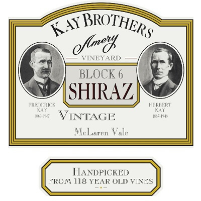 Kay Brothers Amery Block 6 Shiraz 2006 (5x75cl)