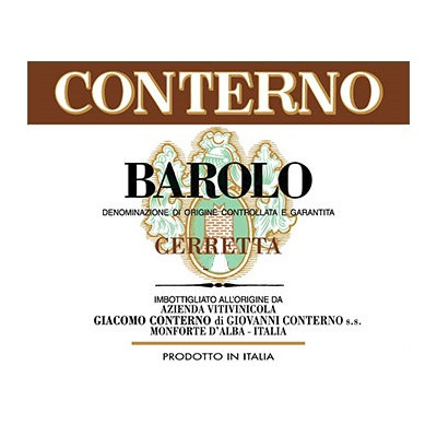 Giacomo Conterno Barolo Cerretta 2015 (6x75cl)
