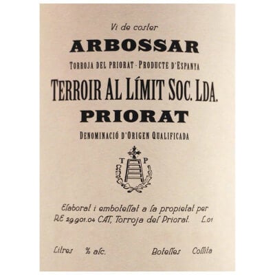 Terroir al Limit Arbossar 2021 (6x75cl)