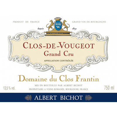 Clos Frantin (Albert Bichot) Clos-de-Vougeot Grand Cru 2016 (6x75cl)