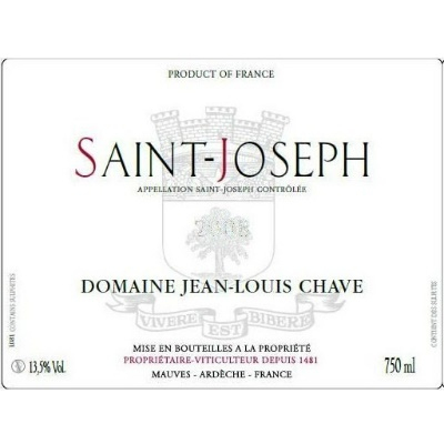 Jean-Louis Chave Saint-Joseph 2014 (12x75cl)