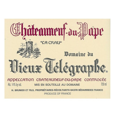 Vieux Telegraphe Chateauneuf-du-Pape Blanc 2019 (6x75cl)