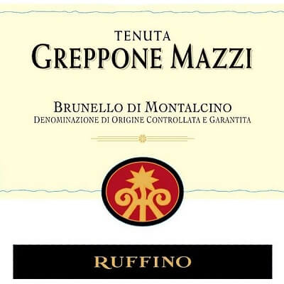 Ruffino Greppone Mazzi Brunello di Montalcino 1993 (1x75cl)
