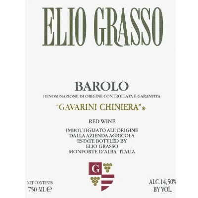 Elio Grasso Barolo Gavarini Chiniera 1996 (1x75cl)