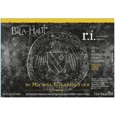 Chapoutier (Bila Haut) Cotes Roussillon Villages RI 2014 (1x75cl)